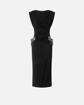 Fitted dress with jewel embroidery -  | Pinko