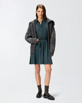 Short fluid fabric dress -  | Pinko