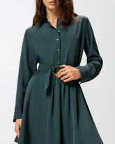 Short fluid fabric dress -  | Pinko