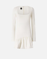 Mini dress with square neckline -  | Pinko