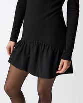 Mini dress with square neckline -  | Pinko