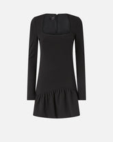 Mini dress with square neckline -  | Pinko
