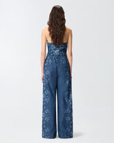 Floral denim jeans -  | Pinko