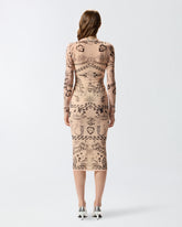 Printed tulle dress -  | Pinko