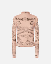 Printed tulle sweater -  | Pinko
