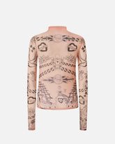 Printed tulle sweater -  | Pinko