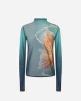 Printed tulle sweater -  | Pinko