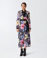 Floral shirt dress -  | Pinko