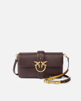 Mittlere Henkeltasche Love Bag One Slouchy aus Leder mit doppeltem Schulterriemen -  | Pinko