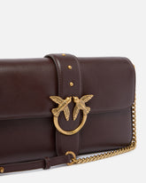 Mittlere Henkeltasche Love Bag One Slouchy aus Leder mit doppeltem Schulterriemen -  | Pinko