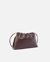 Schultertasche in Form einer Pochette aus Leder mit Logo Love Birds -  | Pinko