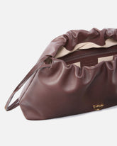 Schultertasche in Form einer Pochette aus Leder mit Logo Love Birds -  | Pinko