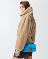 Love Bag One small crossbody bag in leather -  | Pinko