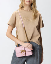 Love Bag One small crossbody bag in leather -  | Pinko