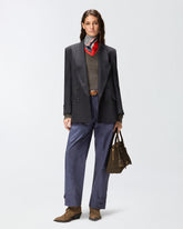 Shiny taffeta trousers -  | Pinko