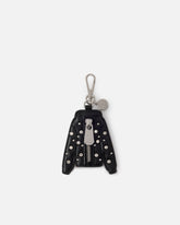 Sweatshirt keyring with studs and zip -  | Pinko