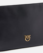 Mini One, Two, Three Bag in leather with shoulder strap -  | Pinko