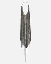 Long necklace with pearls and chains -  | Pinko