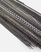 Long necklace with pearls and chains -  | Pinko