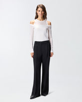 Loose-fitting palazzo trousers -  | Pinko