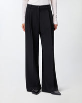 Loose-fitting palazzo trousers -  | Pinko