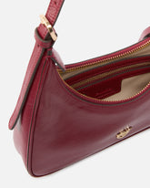 Miss PINKO Mini hobo shoulder bag in shiny leather -  | Pinko