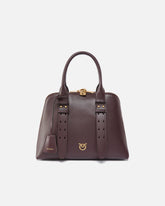 Mittelgroße Henkeltasche Escape Bag aus Leder -  | Pinko