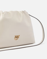 Small lather shoulder bag with drawstring -  | Pinko