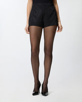 Shorts in Full Strass mit hohem Bund -  | Pinko