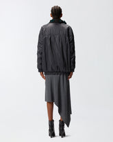 Blouson jacket with jewel embellishment -  | Pinko