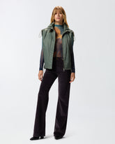 Technical fabric down vest -  | Pinko