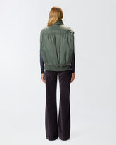 Technical fabric down vest -  | Pinko