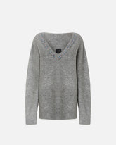 Pullover aus einem Wollmix mit Schmuckstickerei -  | Pinko