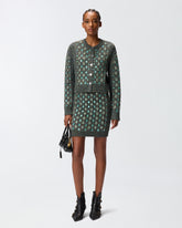 Cardigan with jewel embroidery -  | Pinko