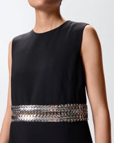 Mini dress with metal embellishments -  | Pinko