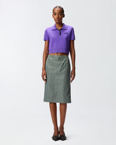 Midirock mit Strass und Nieten -  | Pinko