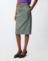 Midirock mit Strass und Nieten -  | Pinko