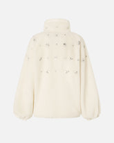 Bomberjacke aus Fleece mit Schmuckstickerei -  | Pinko