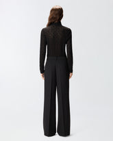 Pullover aus Spitze mit transparenter Optik -  | Pinko