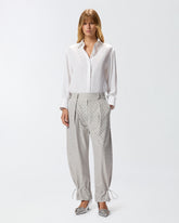 Hose mit Strass und Nieten -  | Pinko