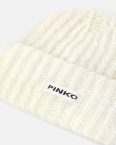 Beanie with PINKO logo lettering -  | Pinko