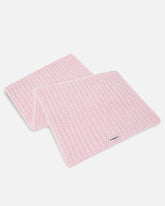 Ribbed scarf with PINKO logo lettering -  | Pinko