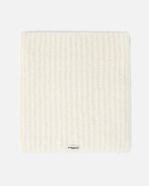 Ribbed scarf with PINKO logo lettering -  | Pinko