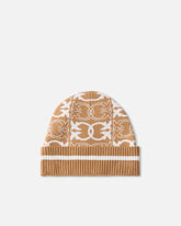 Beanie with jacquard logo detail -  | Pinko