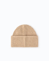 Beanie with PINKO logo lettering - Brown | Pinko