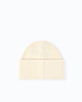 Beanie with PINKO logo lettering - White | Pinko