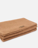 Ribbed wool-blend scarf -  | Pinko