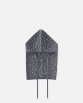 Balaclava with drawstring and rhinestones -  | Pinko