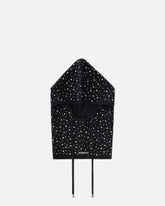 Balaclava with drawstring and rhinestones -  | Pinko