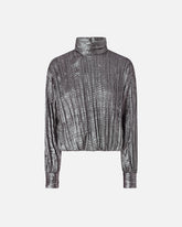 Bluse in Laminat-Optik -  | Pinko